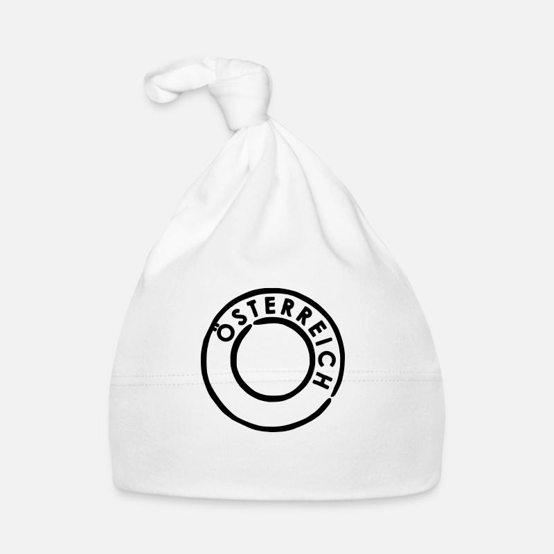 Österreich - Austria Postmark Organic Baby Cap