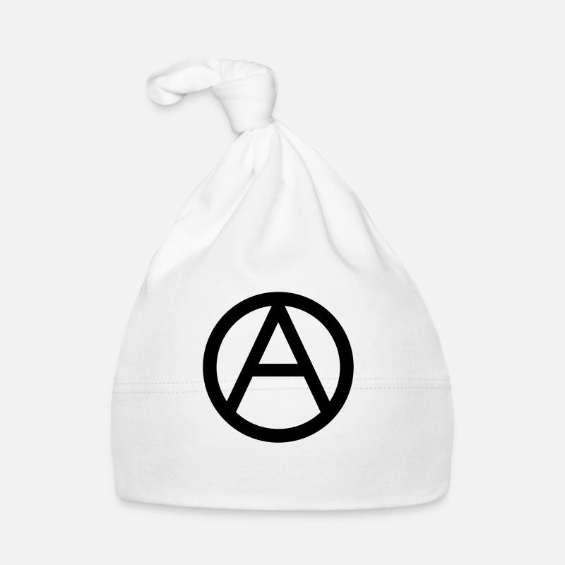 Anarchy symbol Organic Baby Cap
