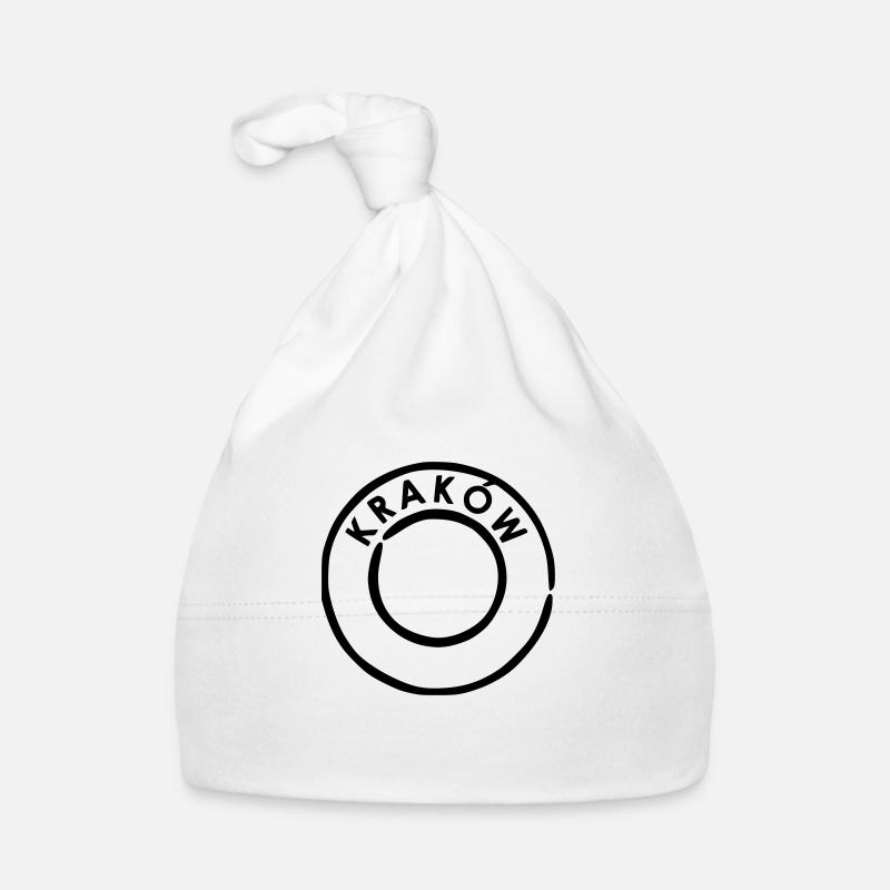 Krakow - Krakau Poststempel Baby Bio-Mütze