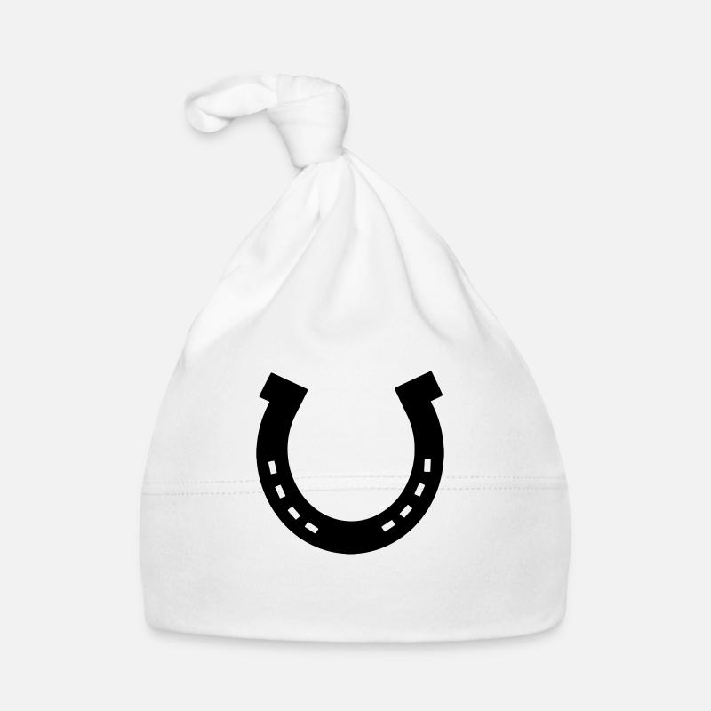 Hufeisen, Pferd Baby Bio-Mütze