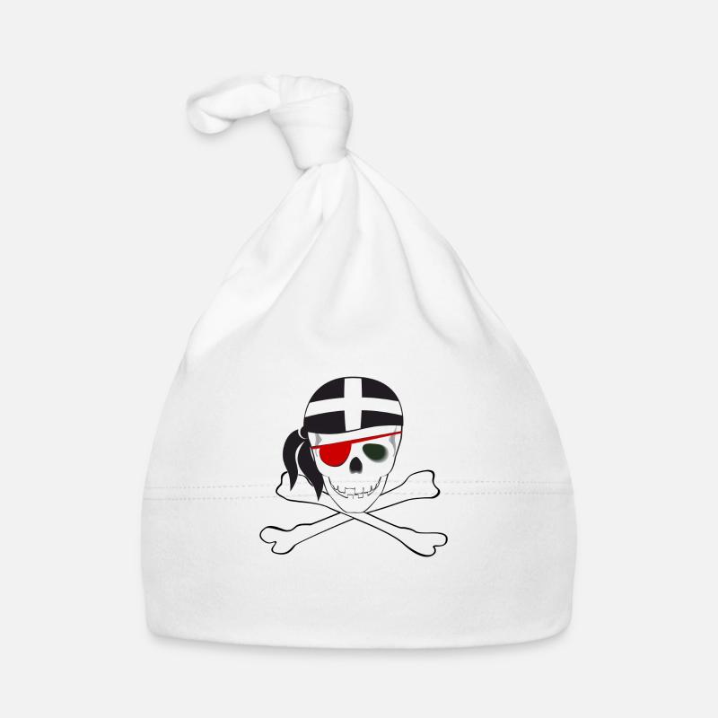 Cornish Jolly Roger Organic Baby Cap