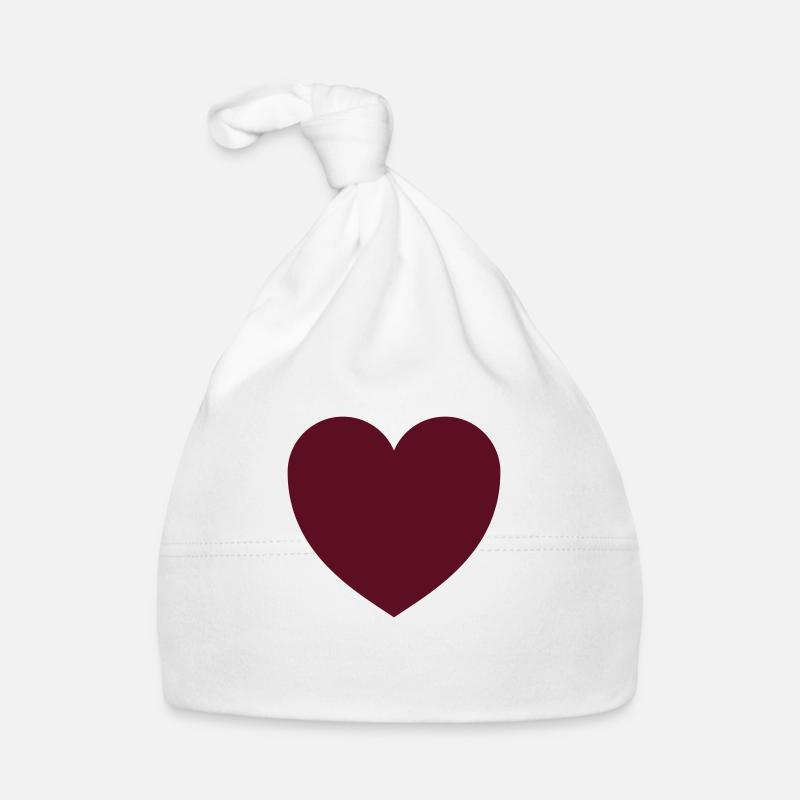 heart Bonnet bio Bébé