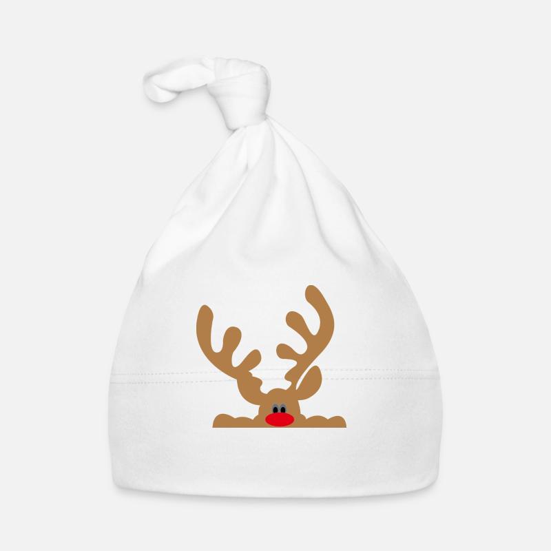 reindeer Organic Baby Cap