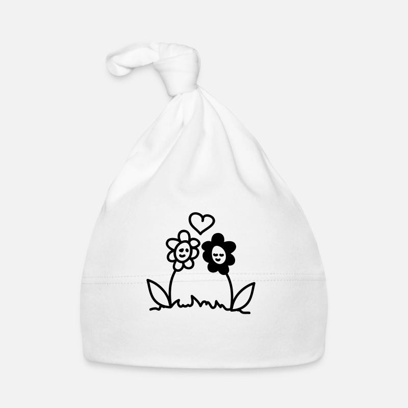 Fleurs dans l'amour - Ligne Bonnet bio Bébé