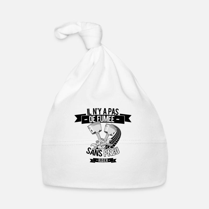 fumee sans pneu Bonnet bio Bébé