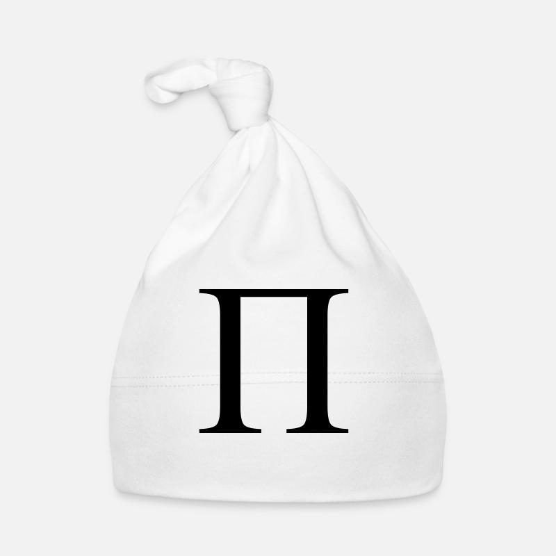 pi greek Baby Bio-Mütze