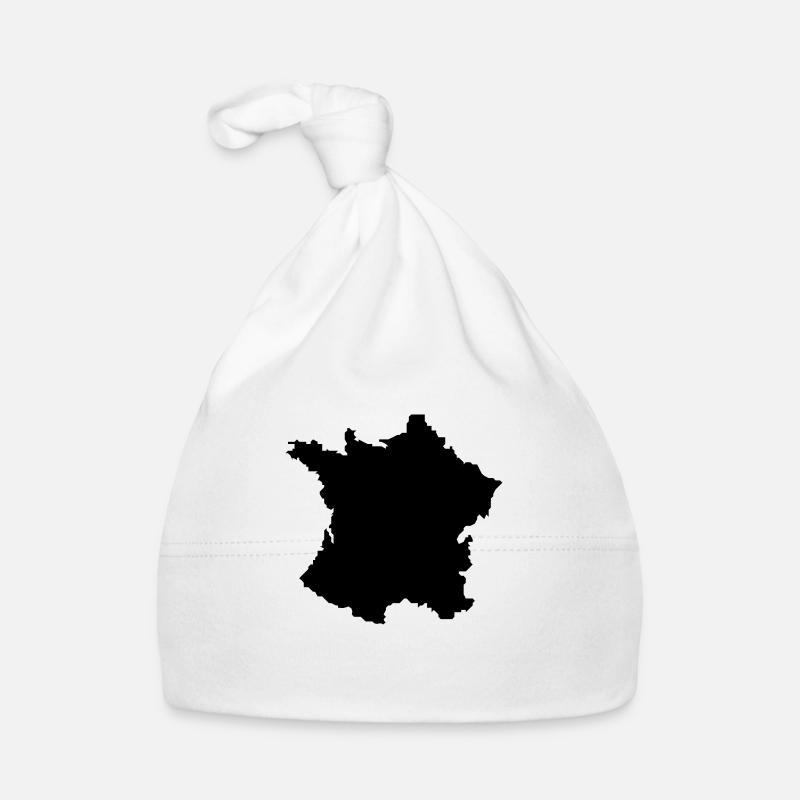 france map Baby Bio-Mütze