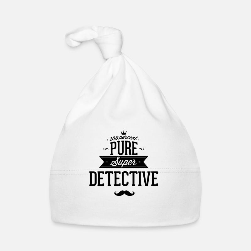 100 Prozent Detektiv Baby Bio-Mütze