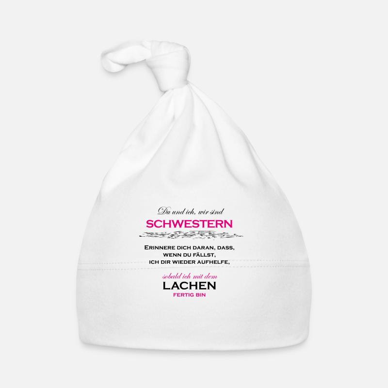 Schwestern Baby Bio-Mütze