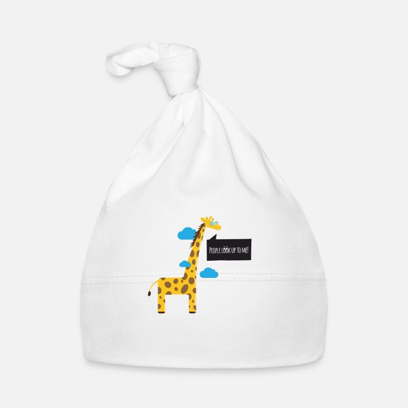 Cool Giraffe Organic Baby Cap
