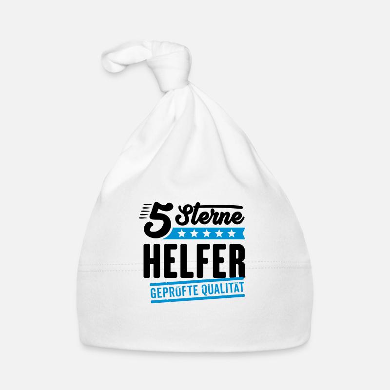 5Sterne Helfer Baby Bio-Mütze