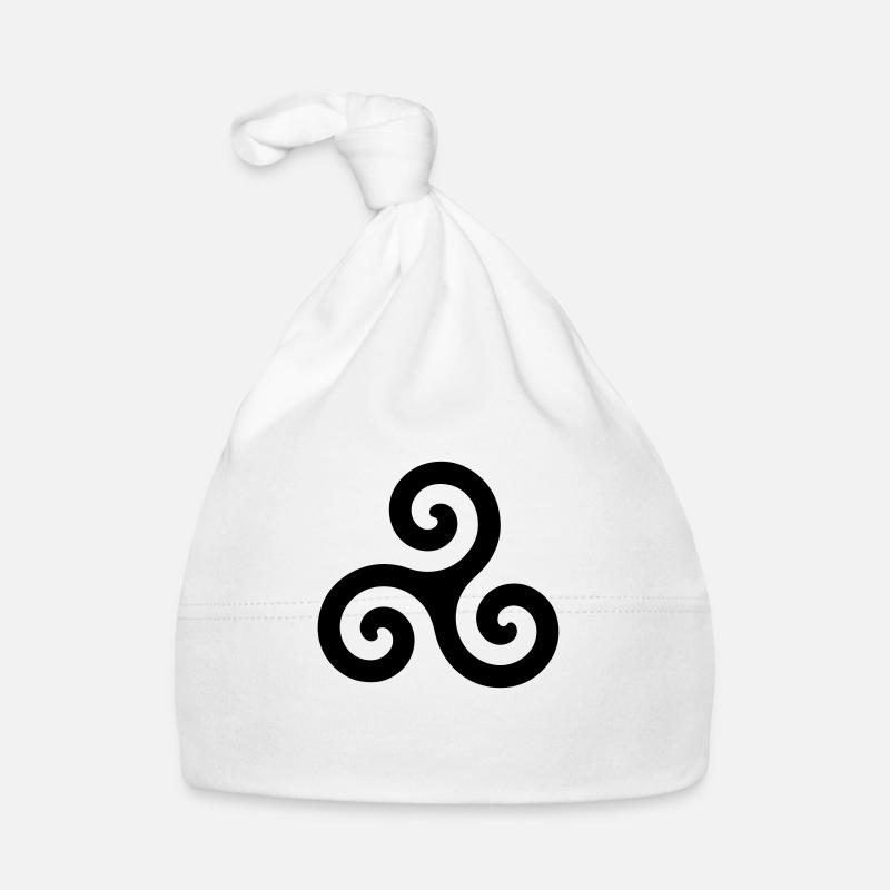 celtic symbol Baby Bio-Mütze