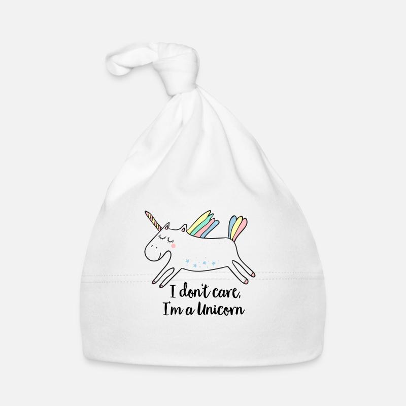 Einhorn Baby Bio-Mütze
