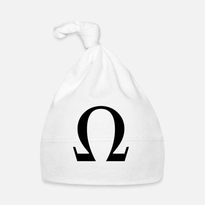 Omega - Baby Bio-Mütze - Weiß