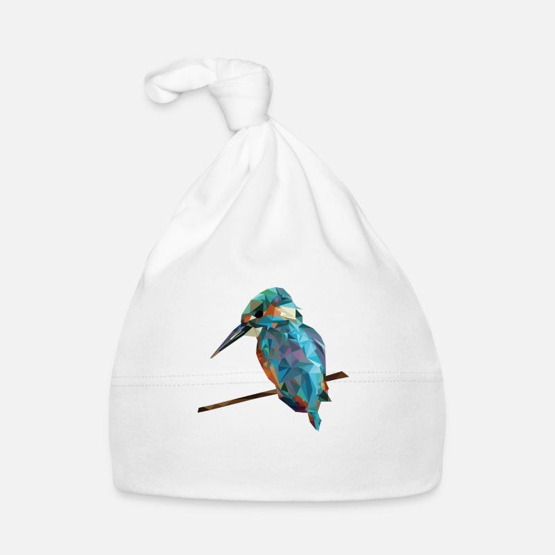Vogel Dreiecke Baby Bio-Mütze