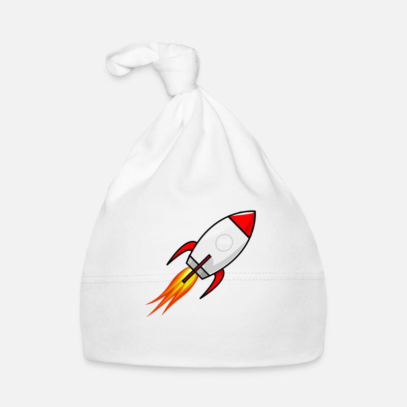 Rocket Red Bonnet bio Bébé