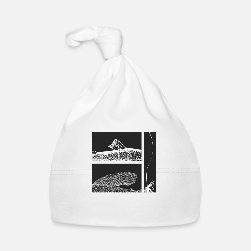 Modell 44 - Äsche und Forelle Baby Bio-Mütze