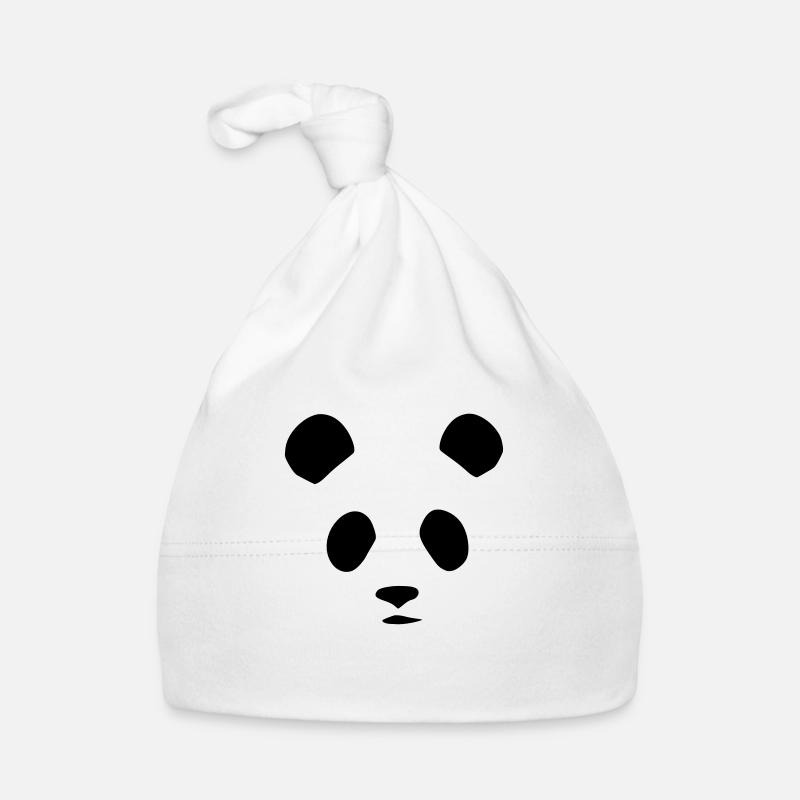 Panda T-Shirt Gift Idea Christmas Funny Organic Baby Cap