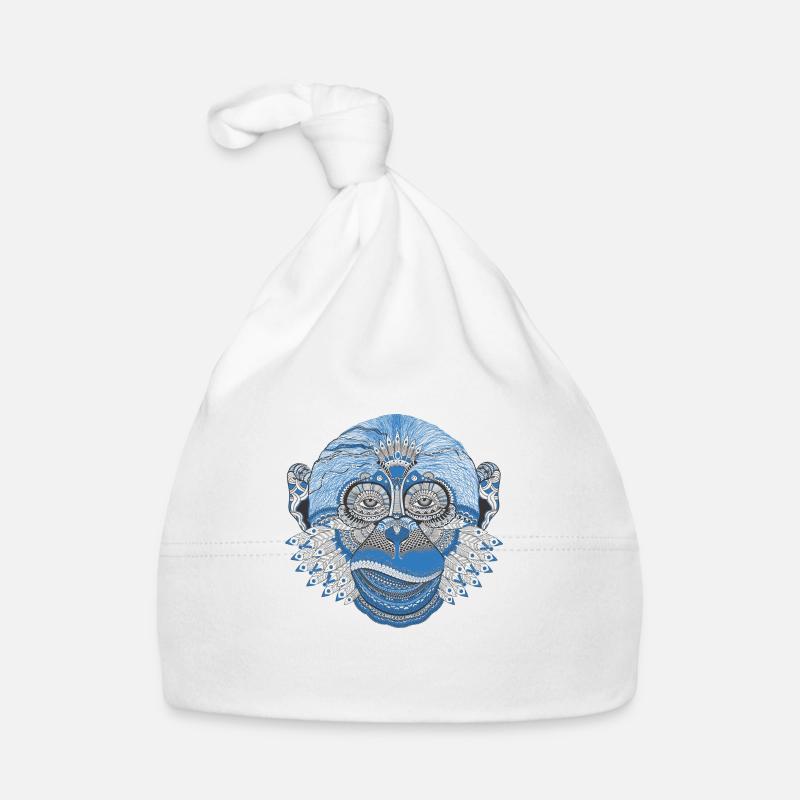 Indian monkey Organic Baby Cap