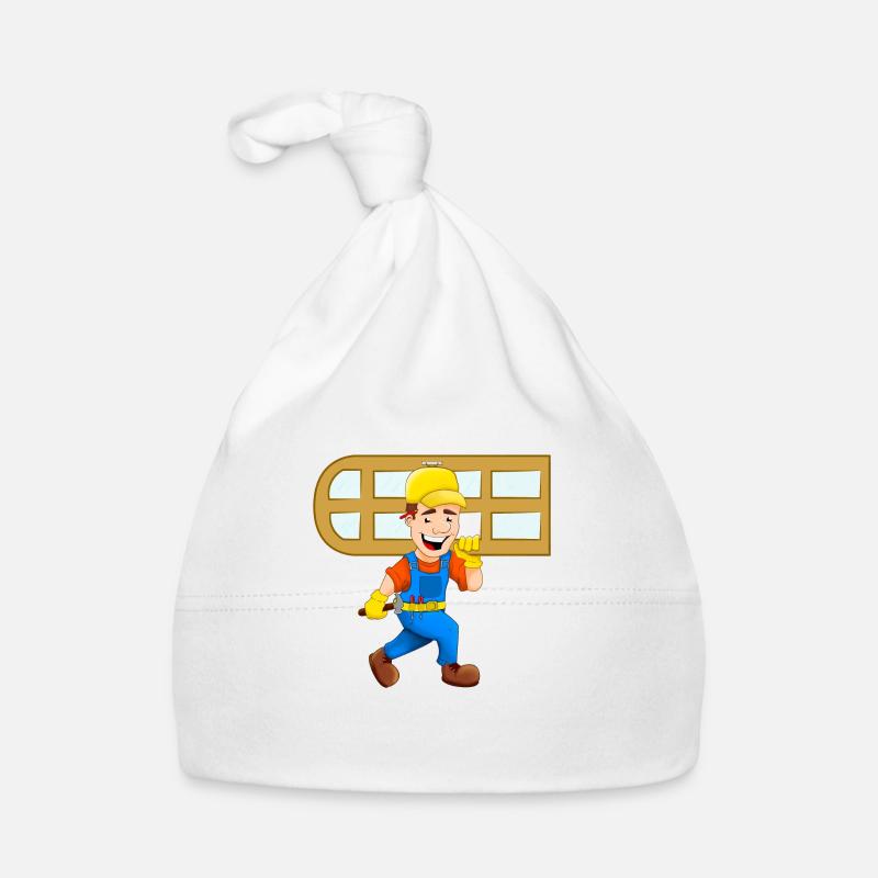 glazier window glazier craftsman craftsman Organic Baby Cap