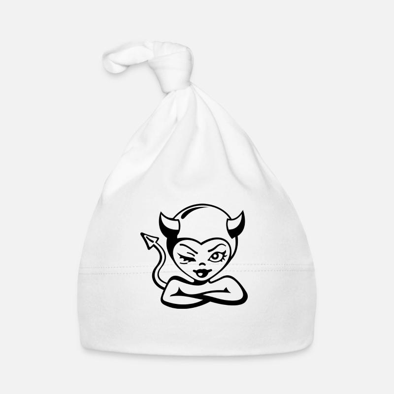 Devil Lady Baby Bio-Mütze