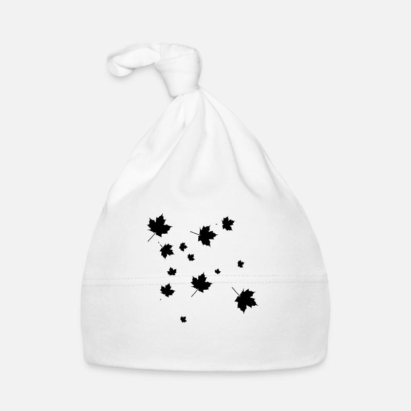 feuilles mortes Bonnet bio Bébé