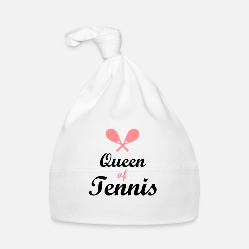 tennis - Bonnet bio Bébé - blanc