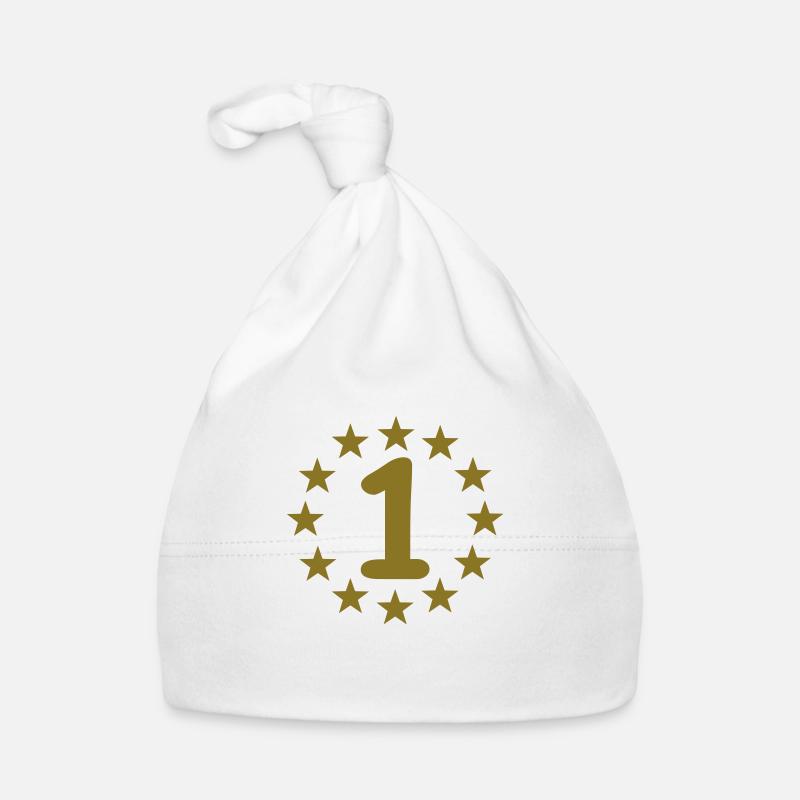 Gewinner - Sieger - 1 - Platz Baby Bio-Mütze