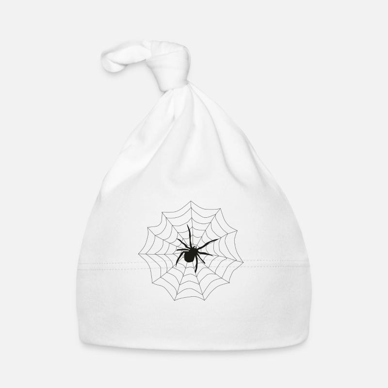 Spider web Organic Baby Cap
