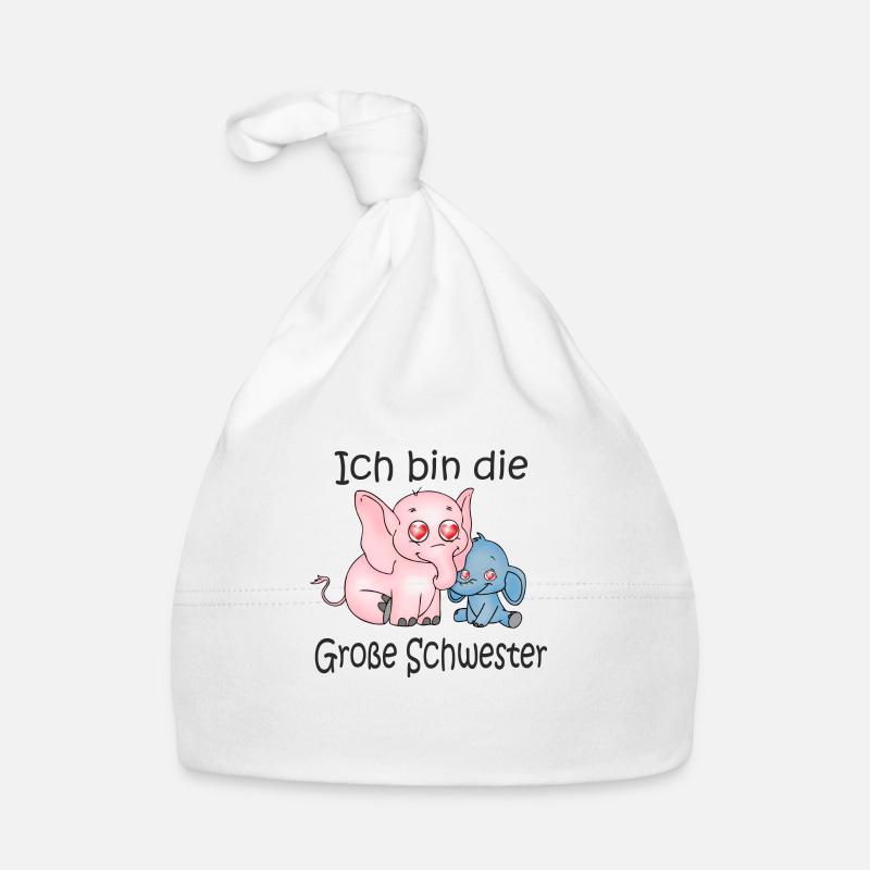 Ich Bin Die Große Schwester Baby Bio-Mütze