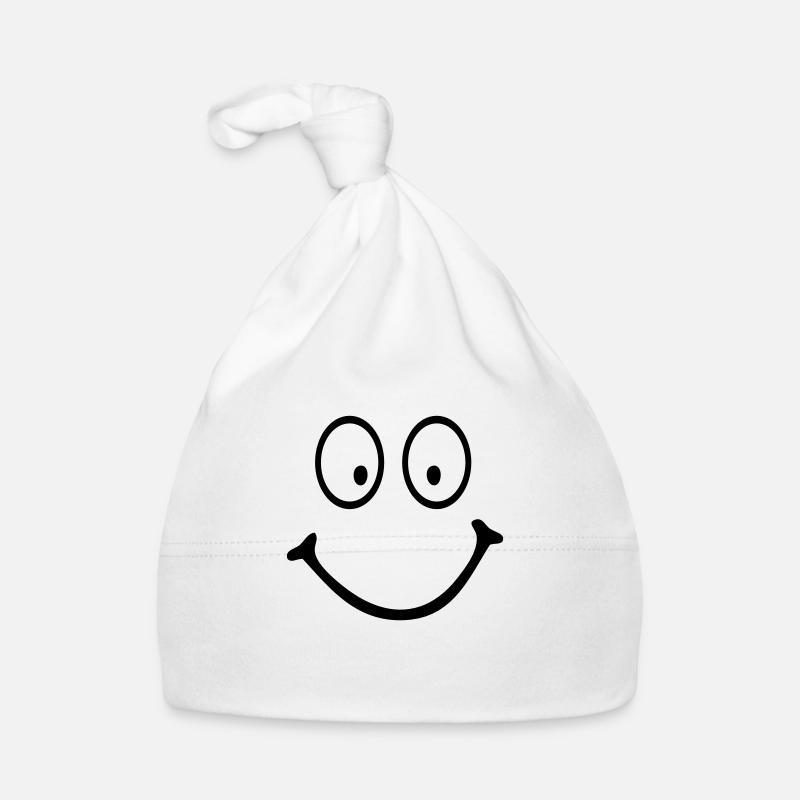smiley Baby Bio-Mütze