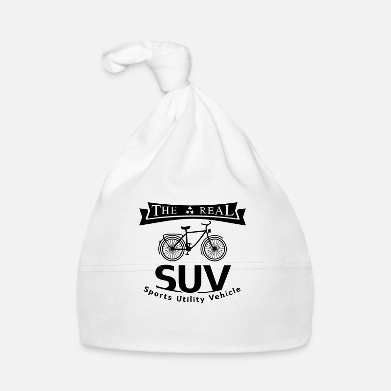 The real SUV is a bike Baby Bio-Mütze
