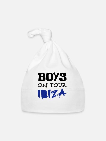 Ibiza - Bonnet bio Bébé - blanc - Devant