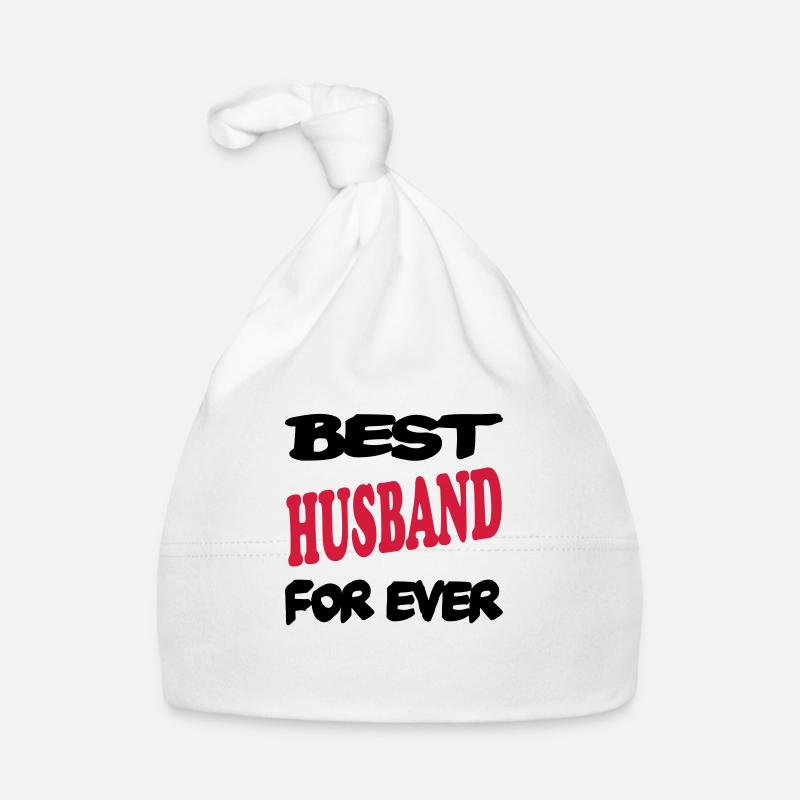 Best husband for ever 222 Organic Baby Cap