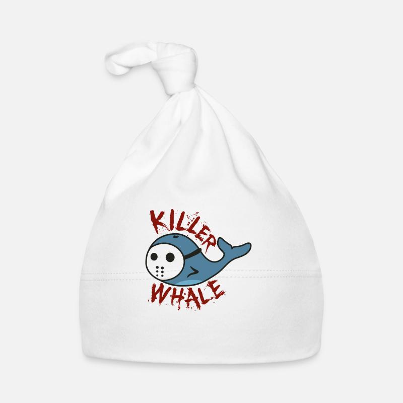 Killer Wal lustige Geschenkidee Baby Bio-Mütze