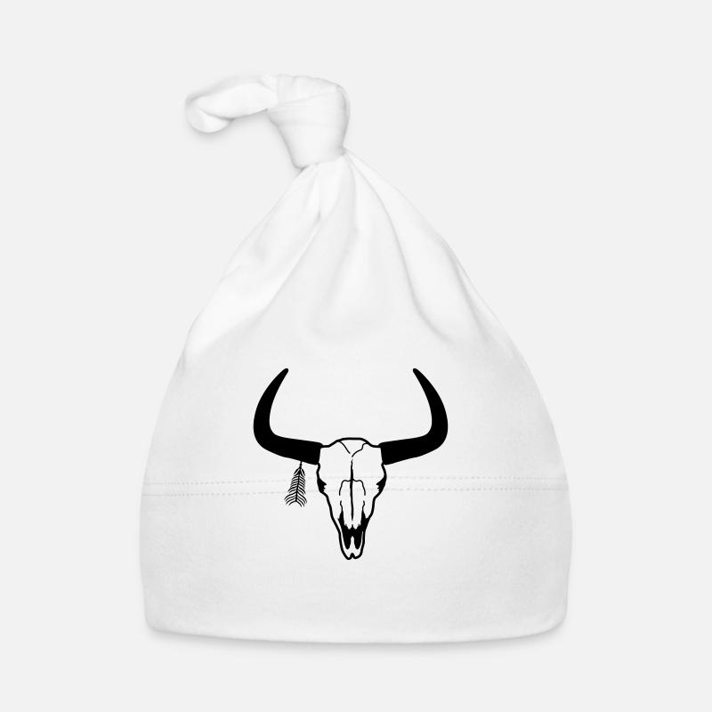 crâne d'animal Bonnet bio Bébé