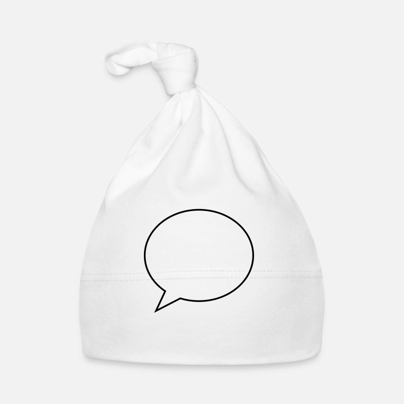 icône de bulle vocale Bonnet bio Bébé
