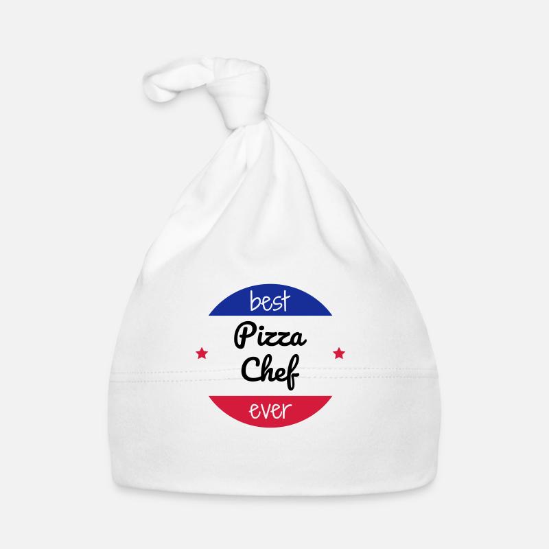 pizza / pizzaiolo / chef / italie / pizzaiola Bonnet bio Bébé