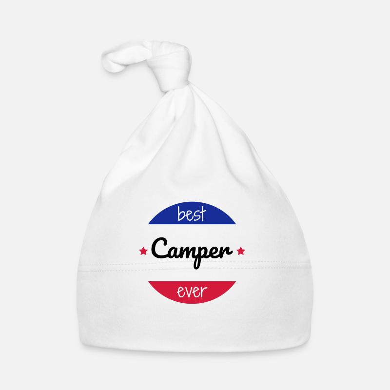 Camping / Camper / Campeur / Camp / Scout Organic Baby Cap
