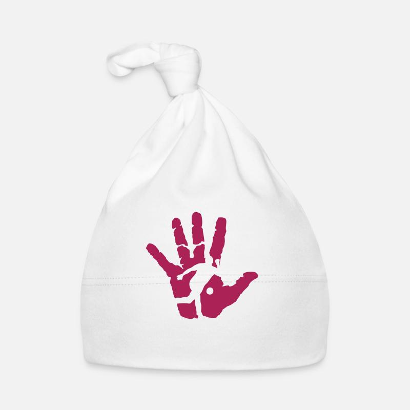 Hand bowling Baby Bio-Mütze
