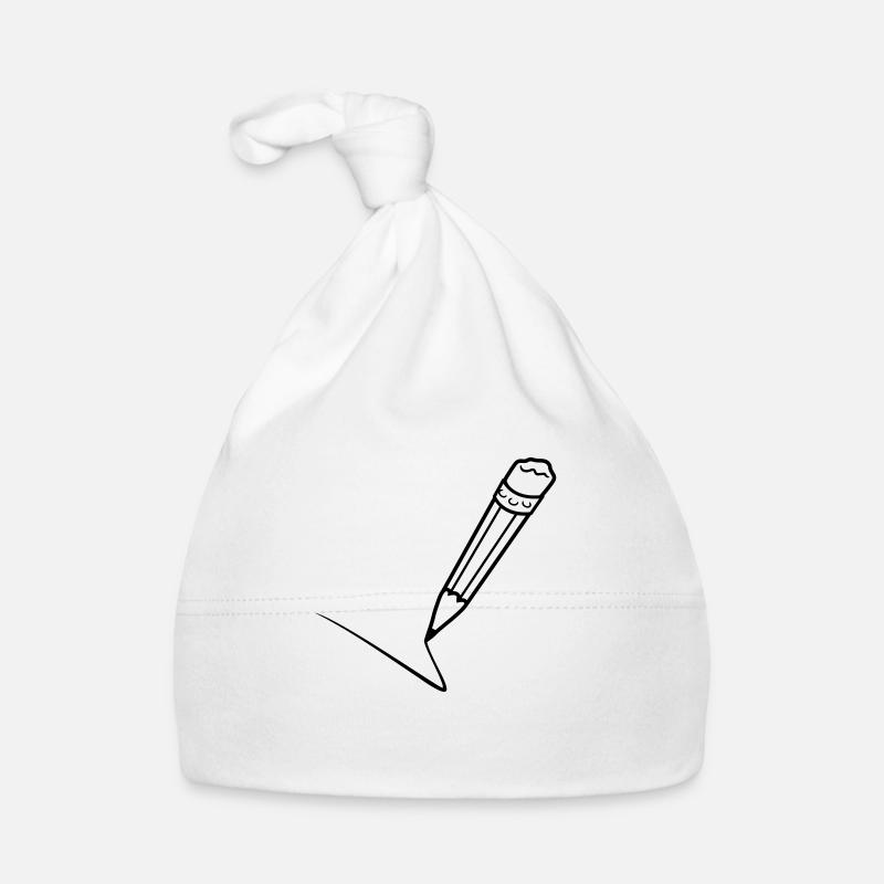 Clipart check mark pen Organic Baby Cap
