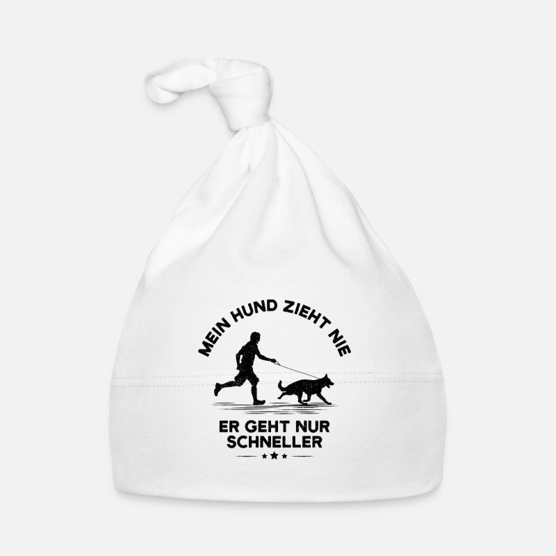 Hund Hundeschule Hundebesitzer Hundehalter Hunde Baby Bio-Mütze