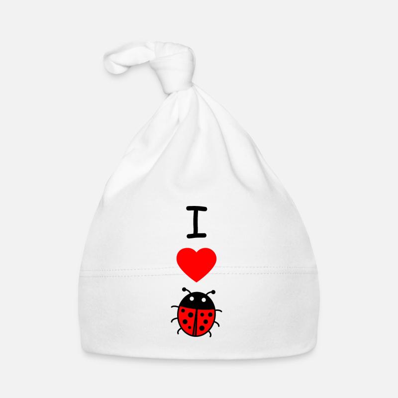 Marienkäfer Baby Bio-Mütze