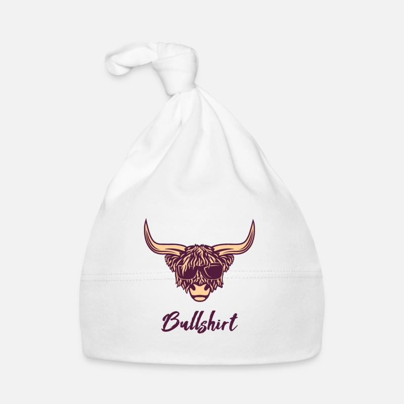 Highland cattle Organic Baby Cap