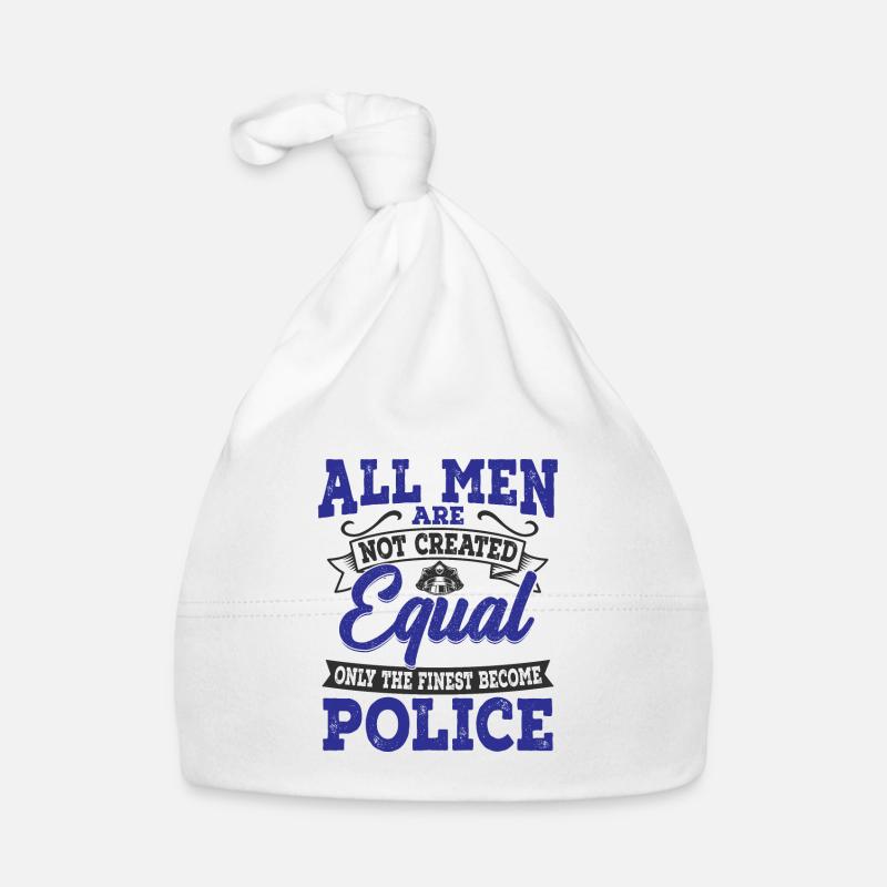Policier Policier Graphiques d'application de la loi Bonnet bio Bébé