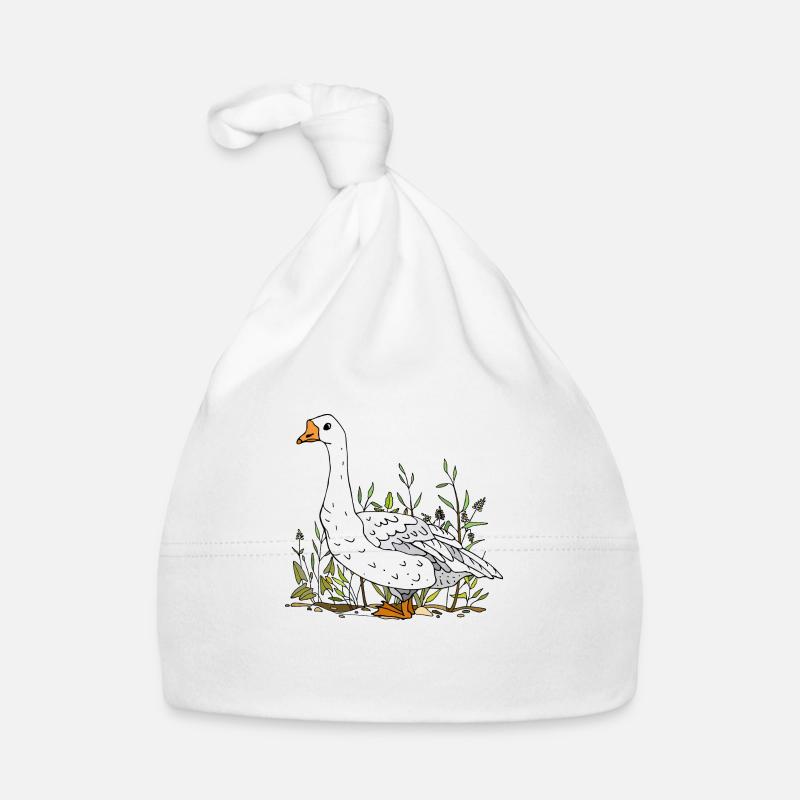 Gans Baby Bio-Mütze