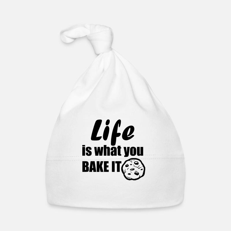 Lustiger Backen Spruch Spaß Cookies Humor Baby Bio-Mütze