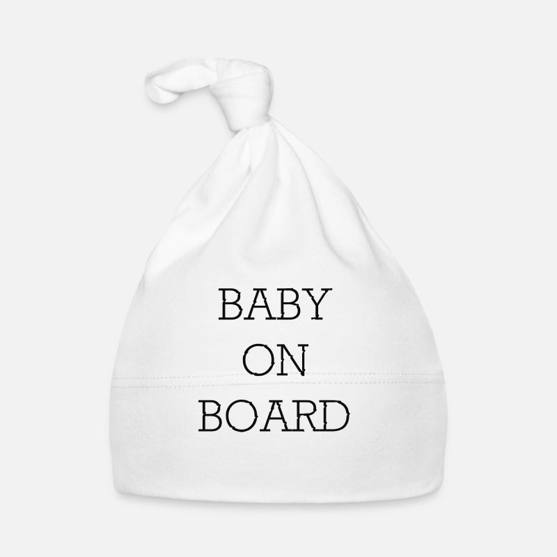 Bébé à bord Bonnet bio Bébé