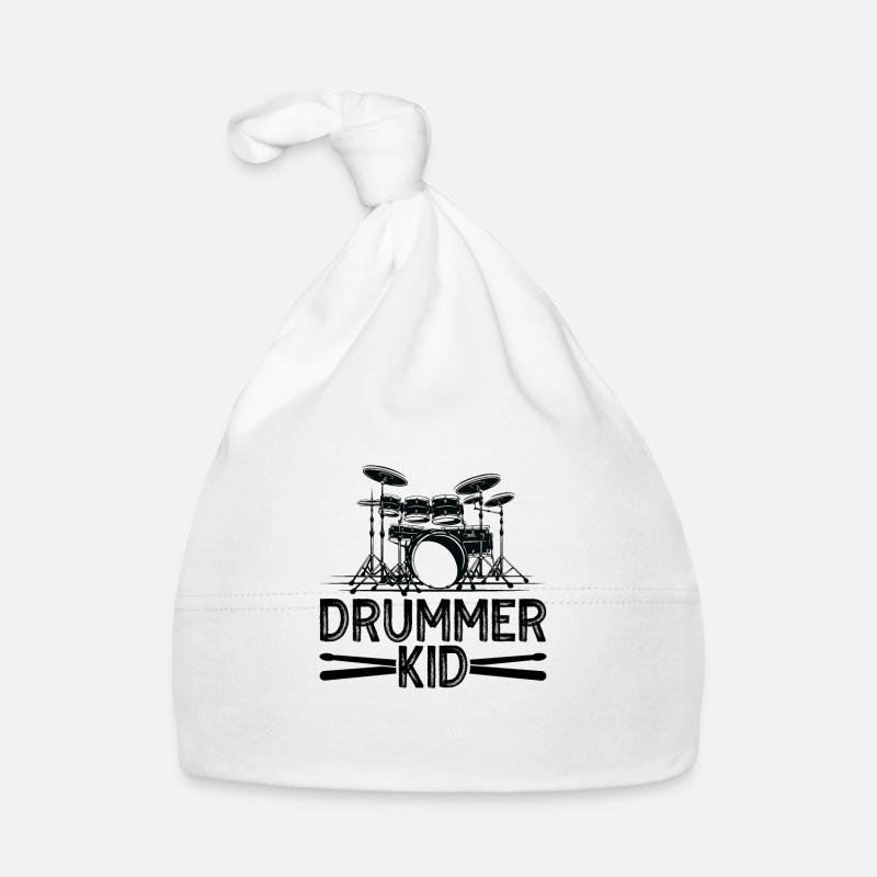 Percussion Design Pour batteur Drummer Kid Bonnet bio Bébé