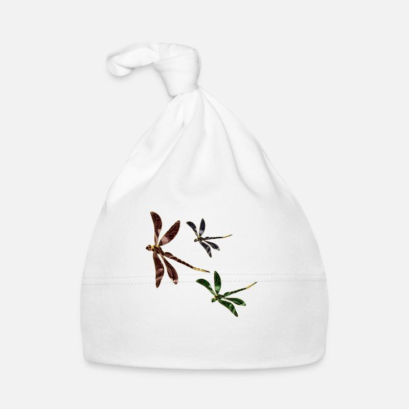Libellules Bonnet bio Bébé